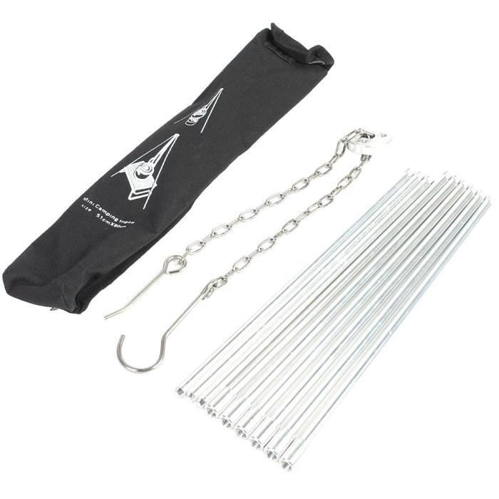 Petit Trépied Pliable BAIZE en Aluminium Large Tête 6934177719059