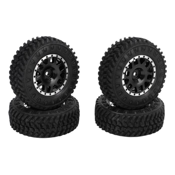 Zerone ensemble de pneus et jantes RC pour voiture 1/24 RC 4 pièces Zerone ensemble de pneus et jantes RC pour voiture 1/24 RC 4 pièces