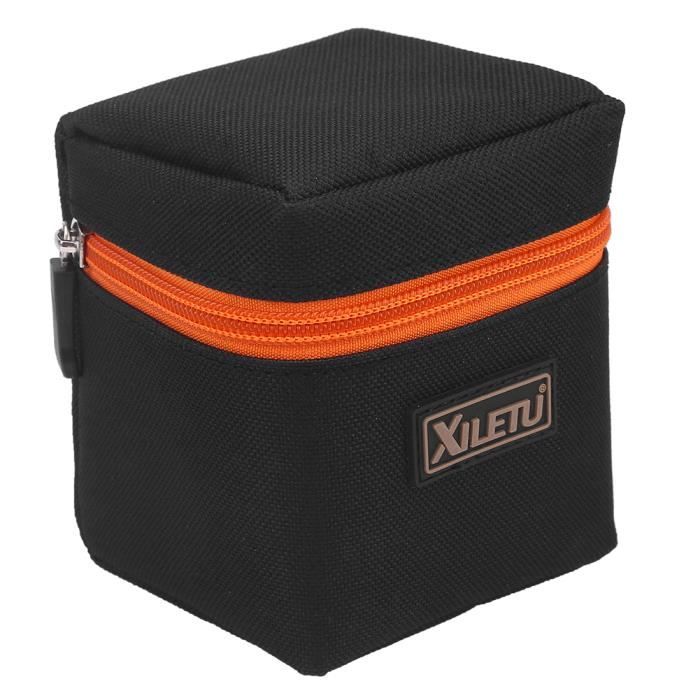 Pentax Etui Objectif pour Canon Petit, Moyen, Grand Et Tr/ès Grand Olympus Sony Panasonic Nikon Paquet de 4 Housse Objectif /Étanche Poche Lentille pour Prot/éger lObjectif