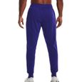Jogging Homme Under Armour Rival Terry - Bleu Roi - Taille élastique - Poches ouvertes - Intérieur en coton-1