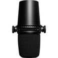 SHURE MV7 - Microphone dynamique polyvalent USB/XLR -  Application ShurePlus MOTIV - For Streaming / Podcast / Broadcast - Noir-1
