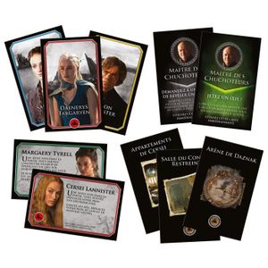 JEU SOCIÉTÉ - PLATEAU CLUEDO GAME OF THRONES - Version Française