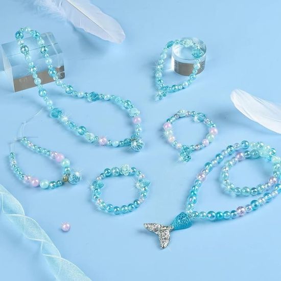 WuikerDuo Ensemble de perles de lettres bricolage pour enfants