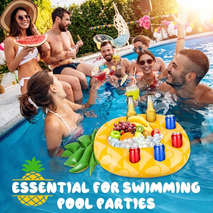 Porte-gobelet Gonflable Pour Piscine. 4 Trous. Accessoire De Piscine Gonflable Ideal Pour Une Fete Sur La Plage 91482334 Porte-gobelet Gonflable Pour Piscine. 4 Trous. Accessoire De Piscine Gonflable Ideal Pour Une Fete Sur La Plage 91482334
