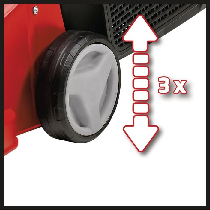 Tondeuse électrique Einhell GC-EM 1032 – 1000 W, Largeur De Coupe 32 Cm, Bac 30 L, Réglage 3 Hauteurs – Idéale Pour Petites Pelouses