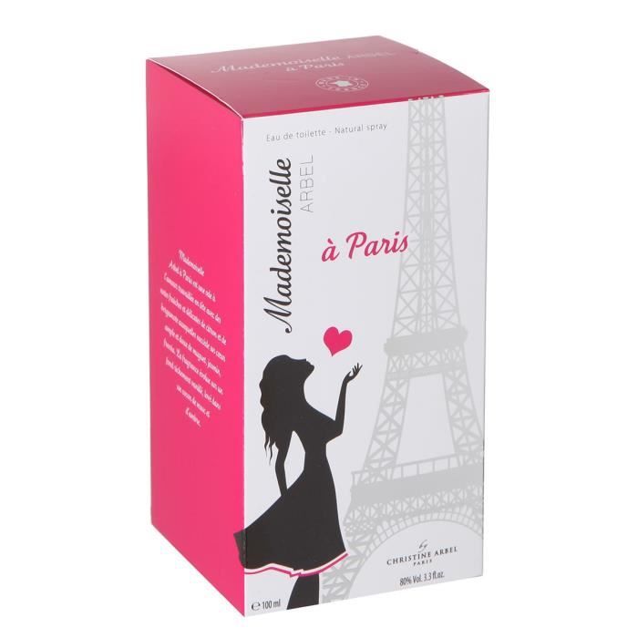 Christine Arbel Paris Mademoiselle Arbel à Paris INTENSE Eau De Toilette 100 Ml
