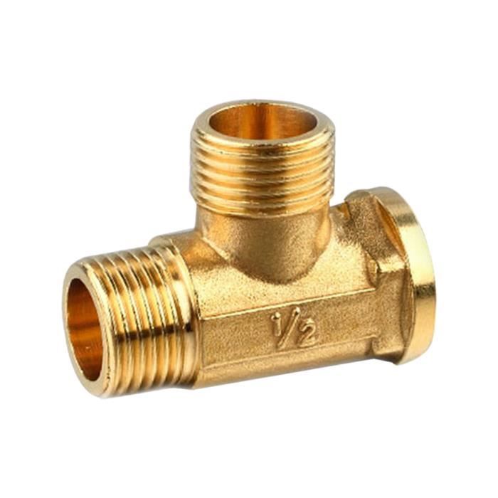 Raccord Laiton 3 Voies 5mm - Connecteur T Pour Tuyaux Air/Eau/Huile - X AUTOHAUX