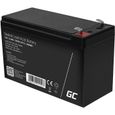 GreenCell® Rechargeable Batterie AGM 12V 9Ah accumulateur au Gel Plomb Cycles sans Entretien VRLA Battery étanche UPS | USV | [170]-2