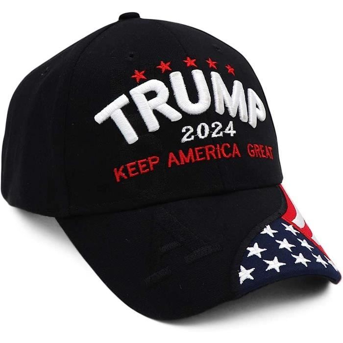Onlynery Chapeau Trump 2024, visière Trump 2024 - pêche Sport en Plein air,  Soutien 2024 Casquette Baseball