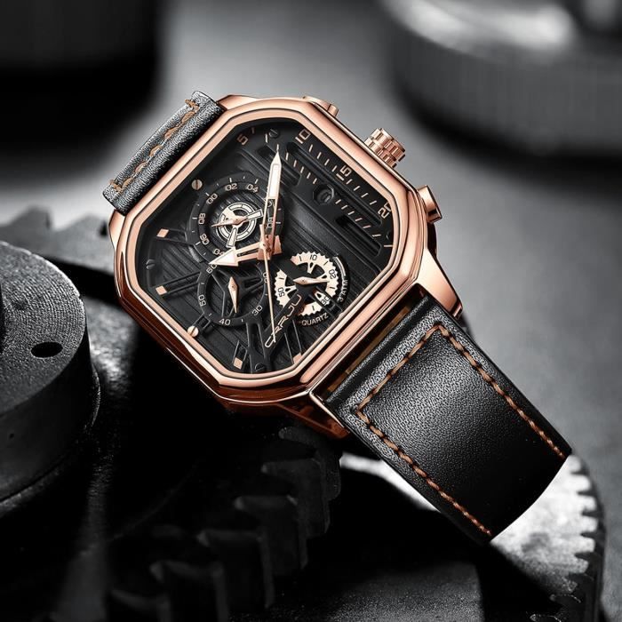 Montre homme design tendance 2025