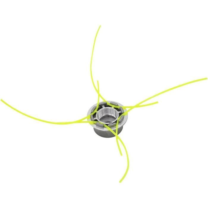 Enowelir 2 Pièces Tête De Débroussailleuse En Aluminium Avec Fil Nylon Universelle Pour Tondeuse A Gazon Et Coupe Bordure 91989954 Enowelir 2 Pièces Tête De Débroussailleuse En Aluminium Avec Fil Nylon Universelle Pour Tondeuse A Gazon Et Coupe Bordure 91989954