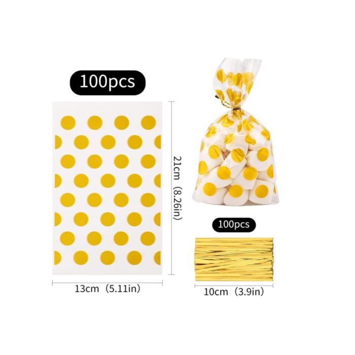 100 Sacs Rectangulaires Transparents 26x7cm En Cellophane - Pour Bijoux, Composants