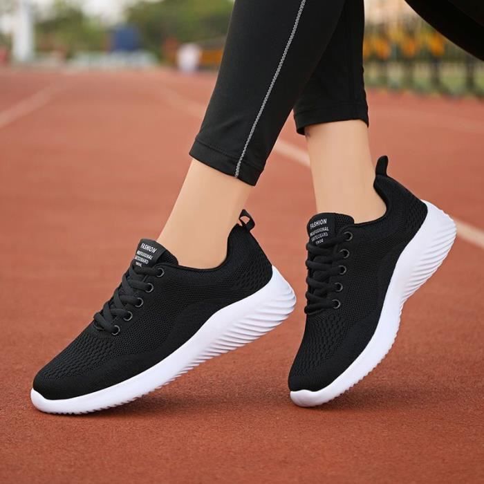 Basket Femme Respirantes Chaussures Running Marche Sport Travail Sneakers  Femme Confort Running Marche Casual Fitness Sneakers - Q2 - Cdiscount Sport