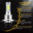 Auto Ampoule Lampe H7 Phare LED - 2pcs - 10000LM-3