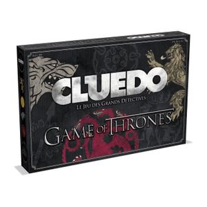 JEU SOCIÉTÉ - PLATEAU CLUEDO GAME OF THRONES - Version Française