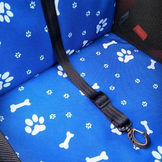 Siège Auto Chien Chat Siège Auto Pour Chien Et Chat Petsfit - Panier Voiture Amovible Avec Harnais De Sécurité - Lavable Confort Voyage Animal