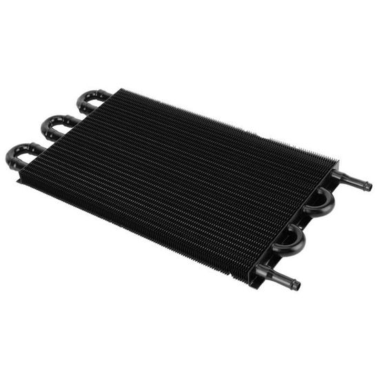 Kit de refroidisseur dhuile de transmission à distance à 4 rangées Convertisseur de radiateurs manuel automatique de voiture 