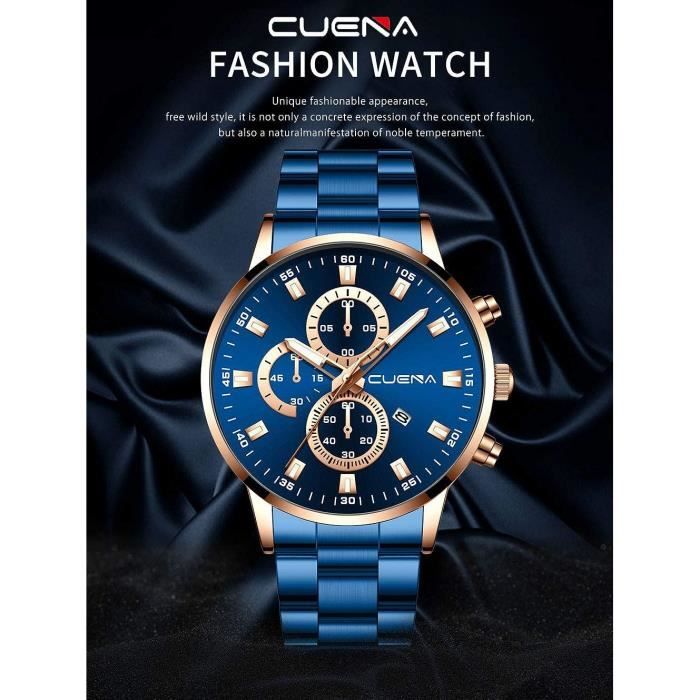 Montre Homme Pas Cher M canique Bracelet En Aicier Inoxydable De