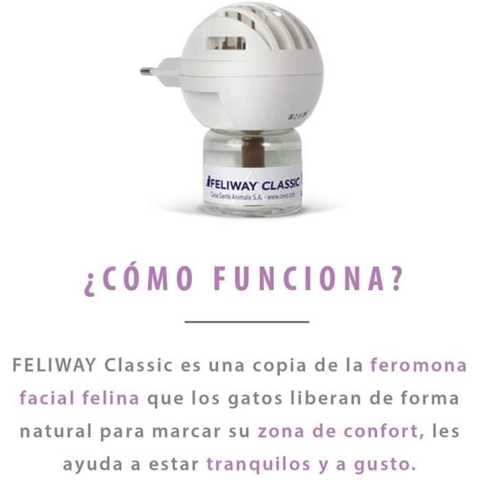 FELIWAY Classic - Recharge anti-stress calmant 48 ml - 30 jours - Pour chat  - Cdiscount