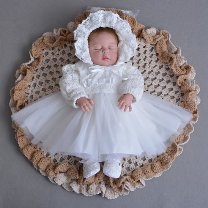 Robe bapteme sales 6 mois