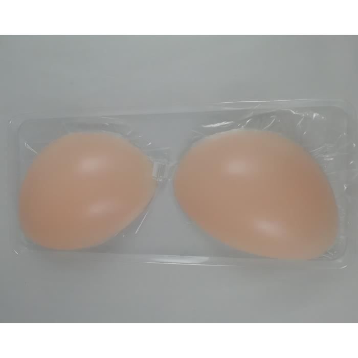 Soutien-gorge Adhésif En Silicone Sans Bretelles - Push-up Invisible Pour Dos Nu - Cache-tétons Réutilisable - Tailles A/B/C/D - 7