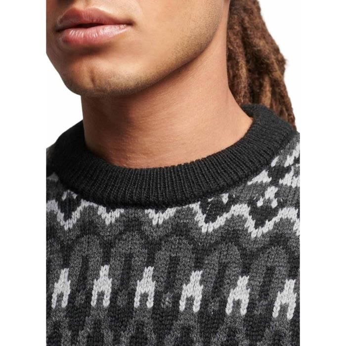 Pull laine superdry homme hot sale