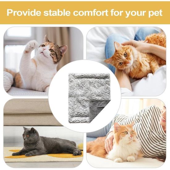 Panier Chauffant Pour Chat Ou Chien - Niche Semi-fermée Avec Toit - Température Réglable 35-50°C - Lavable - Pour Intérieur/extérieur