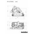Scie circulaire portative sans fil - METABO - KT 18 LTX 66 BL - 18 V - MetaBOX 340-7