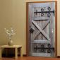 Amyamyi Creative 3d Stickers Portes Portes Chambre A Coucher