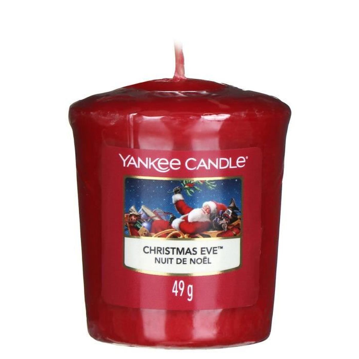 Yankee Candle Votive Christmas Eve Cdiscount Maison