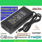 AUTRES Chargeur 42v DC pour trottinettes électrique en 36v Etwow, Go ride , Kugoo , Urbanglide , wispeed , wegoboard , Megawheels Cable
