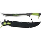 SCRAPCOOKING PARTY Coupe-tige Machete Martinez Albainox Albainox Albainox Albainox Mad Zombie en acier inoxydable, avec lame de 48 cm et mango cordée,