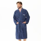 PSG - PARIS SAINT GERMAIN Peignoir adulte 100% Coton - PSG PARISIAN - Bleu - Taille S