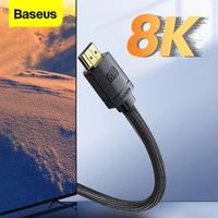 Baseus – câble HDMI 8K 2.0 compatible vers 8K HD 60Hz, pour TV XBOX, PS4, PS5, ordinateur portable