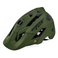 armée verte - L 56-62 CM - BATFOX-Casque de vélo VTT pour homme et femme, support de casque de vélo de route,