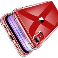 Coque iPhone XR Transparente Shockproof et 2 Verre trempé GHL Tech