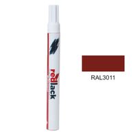 Redlack Peinture feutre retouche RAL 3011 Brillant multisupport