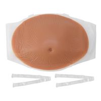 Shipenophy faux ventre en silicone Faux ventre de grossesse en Silicone, élastique respirant, puericulture coussin 4-5 2-4 mois