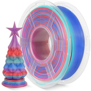 FIL POUR IMPRIMANTE 3D Filament Rainbow PLA, Filament d'imprimante 3D Mul