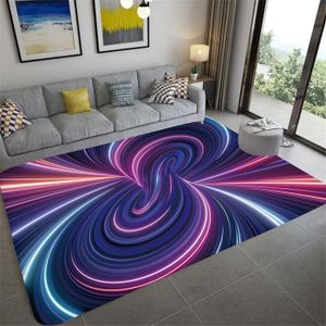 TAPIS tapis enfant tapis de chambre tapis couloir tapis cuisine Tapis d'illusion de Vortex 3D,moquette de sol pour - 40x60cm 16x24 inch