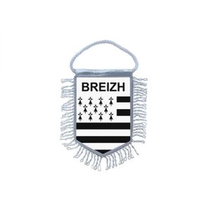Drapeau Breton BZH - achat drapeau tenture pas cher