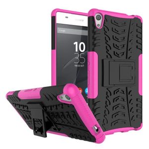 Pink et TPU Cuir PU FQY-TEC Sony Xperia XA Ultra Coque,F3211 / F3212 Coque, Portefeuille,Emplacement pour Carte,Support Coque pour Sony Xperia XA Ultra 2016 Y 6.0 