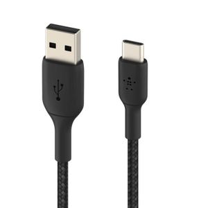 CÂBLE TÉLÉPHONE Câble USB vers USB-C 18W Nylon Tressé 1m Charge et