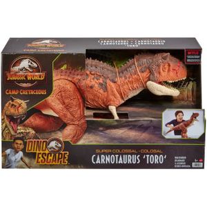 FIGURINE - PERSONNAGE Jurassic World Carnotaurus Toro Super Colossal Mor