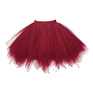 jupe tutu rouge