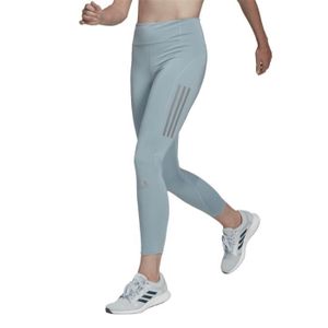 COLLANT DE RUNNING Pantalon de Running ADIDAS Own The Run 78 pour Femme - Gris Respirant