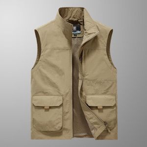 Gilet sans 2025 manche randonnée homme
