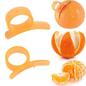 2pcs Anneau Plucheur D'orange Dpouillage Fruits En Acier Inoxydable Agrumes  Pamplemousse Pluche Ouvre Orange Pour La Maison De Cuisine