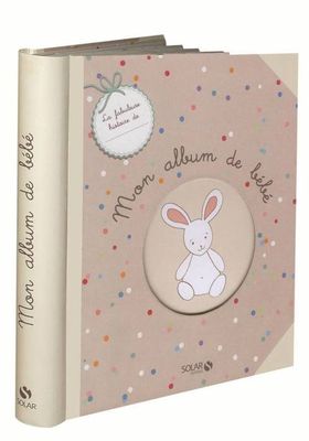 Livre de bébé Fille, Cadeau de Naissance Bébé, Album de bébé, Décor Chambre  de Bébé Fille, Cadeau de Shower, Arc-en-ciel Bébé Fille, M94 -  France