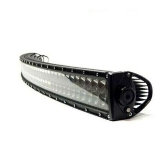 DakRide Barre lumineuse LED incurvée à triple rangée de 132,1 cm